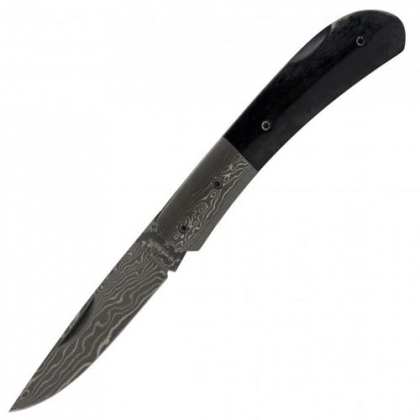 Handmade Damascus Folding Knife